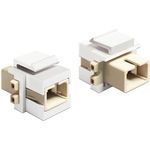 Delock Modulo Keystone da jack SC simplex a jack SC simplex beige / bianco