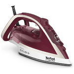 Tefal Ultimate Pure FV6810 Ferro a vapore 2800 W Rosso, Argento