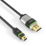 Purelink Ultimate Serie  MiniDP Kabel mit 24 kt  vergoldeten Przisions-Steckkontakten und ULS (Ultra Lock System)  DP1