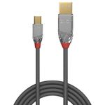 Lindy-36632-cavo-USB-2-m-USB-2.0-USB-A-Mini-USB-B-Grigio--2m-USB-2.0-Type-A-to-Mini-B---Cable-Cromo-Line---Warranty-120M