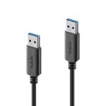 Cavo-Purelink-da-USB-A-a-USB-A---3.1-Gen-2-3A-10G---iSeries---nero---050-m