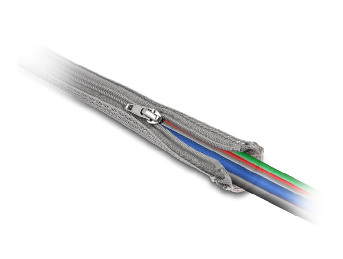 Tubo-intrecciato-Delock-con-cerniera-resistente-al-calore-1-m-x-20-mm-grigio