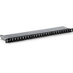 Trendnet TC-P24C6AHS pezzo di pannello 0.5U (TRENDnet TC-P24C6AHS 24 Port Cat6a Shielded Half-U Patch Panel 2Years warra