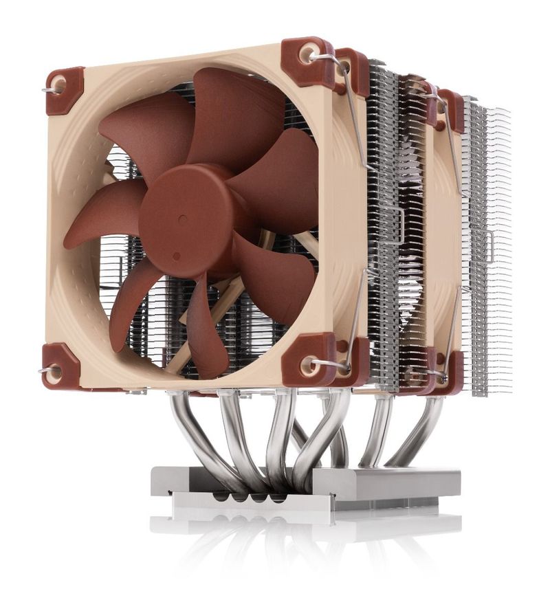 Noctua-NH-D9-TR5-SP6-4U-sistema-di-raffreddamento-per-computer-Processore-Raffreddatore-d-aria-92-cm-Marrone-chiaro