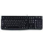 Logitech K120 Corded Keyboard tastiera USB QWERTZ Ungherese Nero