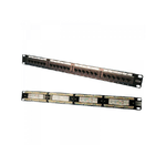 Logilink Patch Panel 19 CAT5e 24 porte non schermato nero (NP0027)