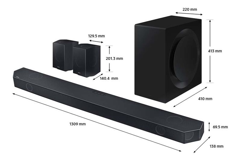 Samsung-Soundbar-HW-Q990C-11.1.4-Canali-41W-22-Speaker-Wireless-Dolby-Atmos-Q-Simphony