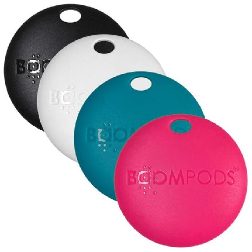 Boompods-Boomtag-Articolo-Cercatore-Nero-Blu-Rosa-Bianco