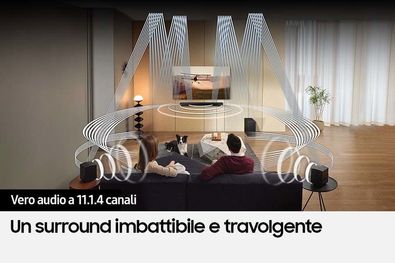 Samsung-Soundbar-HW-Q990C-11.1.4-Canali-41W-22-Speaker-Wireless-Dolby-Atmos-Q-Simphony