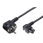 Microconnect PE010818A cavo di alimentazione Nero 1,8 m Accoppiatore C5