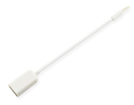 Microconnect-AUDUSBFW-cavo-audio-02-m-3.5mm-USB-tipo-A-Bianco--Adapter-3.5mm-to-USB-A-female---White-Color-20cm---Warran