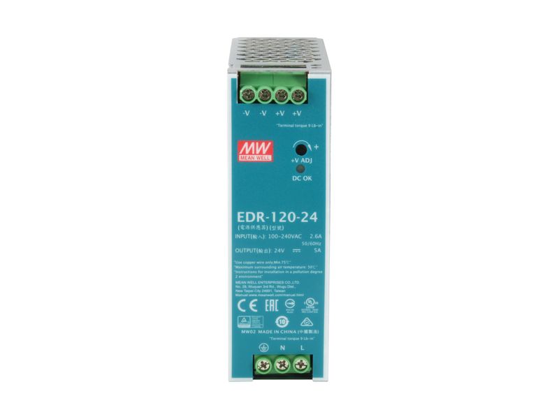 LevelOne-POW-2441-alimentatore-per-computer-120-W-Colore-menta-Argento