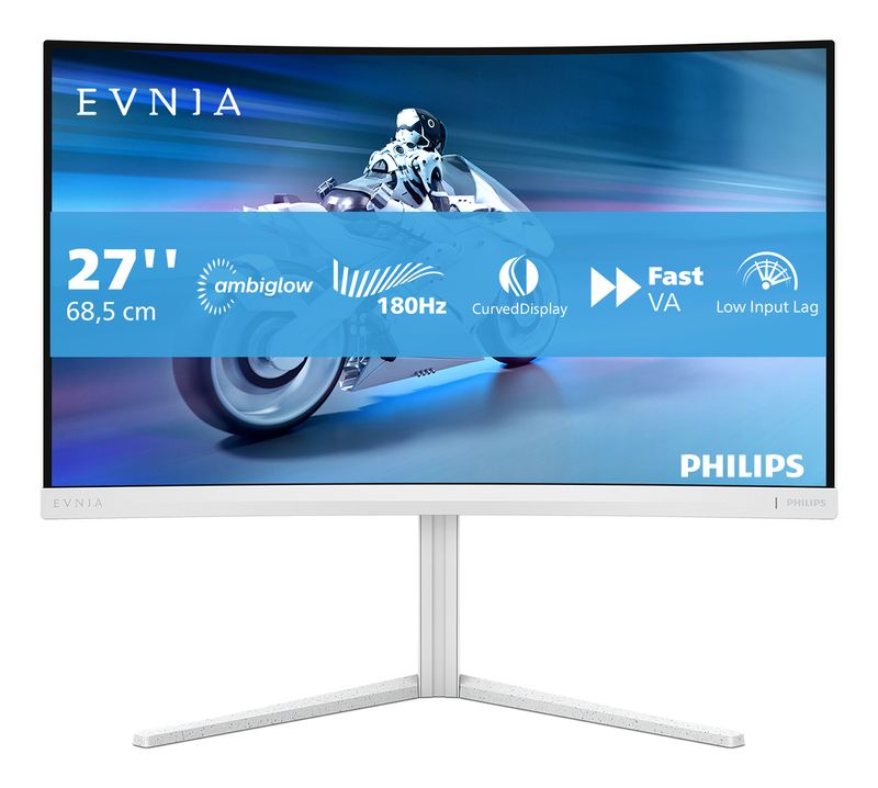 Philips-Evnia-5000-27M2C5201L-00-LED-display-686-cm--27--1920-x-1080-Pixel-Full-HD-LCD-Bianco