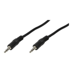 LINK SELECTED LogiLink 3.5mm - 3.5mm, 0.2m cavo audio 0,2 m Nero