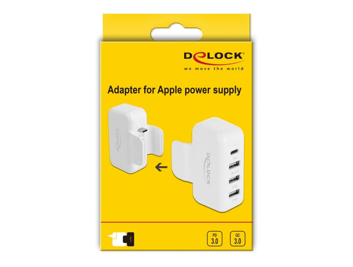 Adattatore-Delock-per-alimentatore-Apple-con-PD-e-QC-3.0