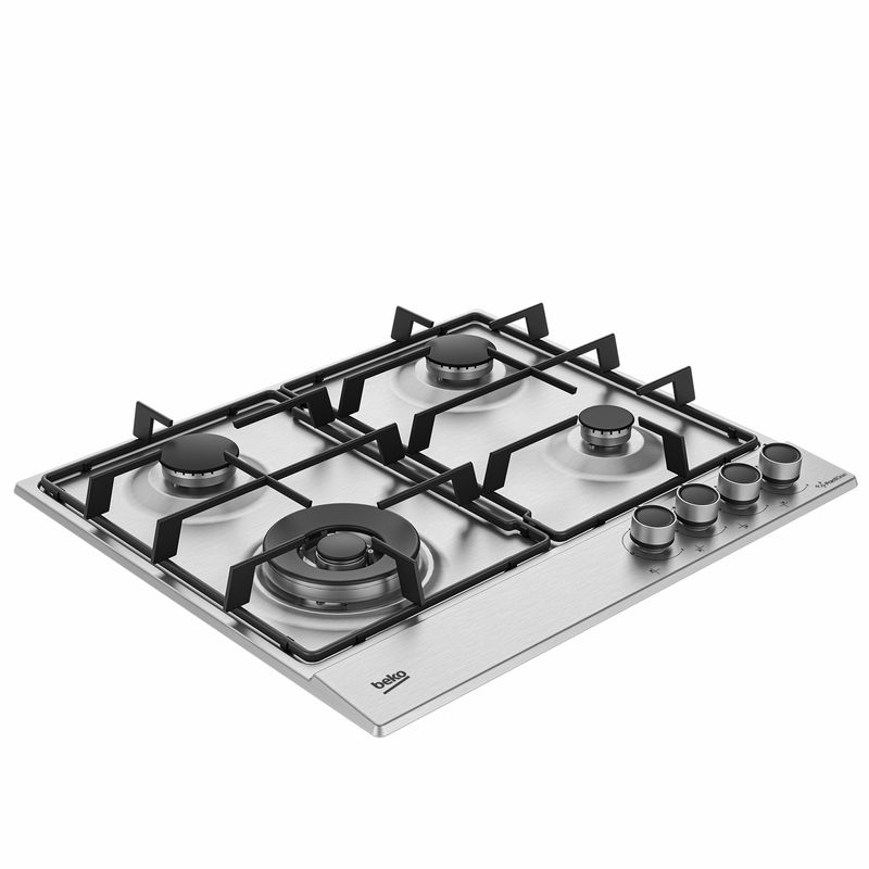 Beko-HIAW64224SXE-Stainless-steel-Da-incasso-58-cm-Gas-4-Fornello-i-