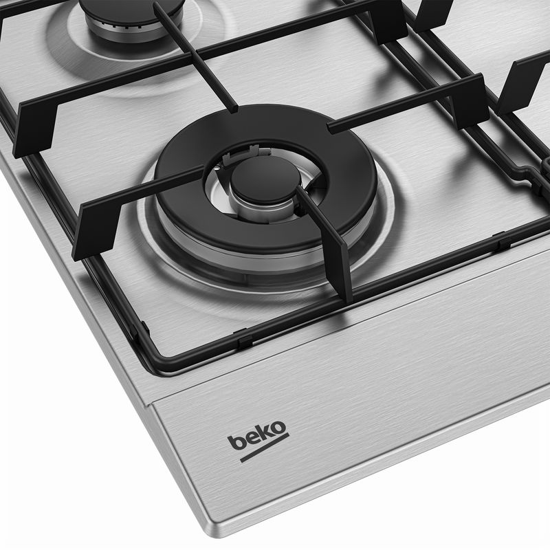 Beko-HIAW64224SXE-Stainless-steel-Da-incasso-58-cm-Gas-4-Fornello-i-