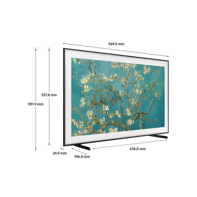Samsung-The-Frame-TV-4K-43”-43LS03B-Smart-TV-Wi-Fi-Black-2022-Processore-4K-Cornice-personalizzabile-Display-anti-riflesso-Suono-dinamico