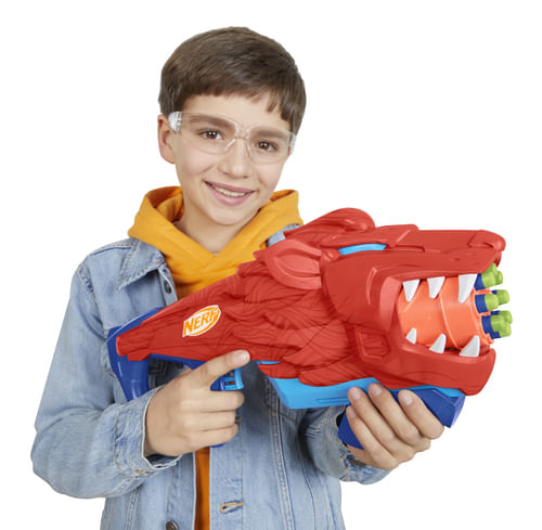 Nerf-Junior-Wild---Lionfury-blaster-facile-da-usare-16-dardi-Elite-blaster--giocattoli-a-tema-leoni-giocattoli-da-esterno