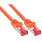 InLine Cavo patch Lan, S/FTP (PiMf), Cat.6, 250 MHz, PVC, CU, arancione, 3m