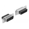 Kit-di-montaggio-adattatore-D-Sub-da-15-pin-maschio-a-RJ45-femmina-Delock-nero