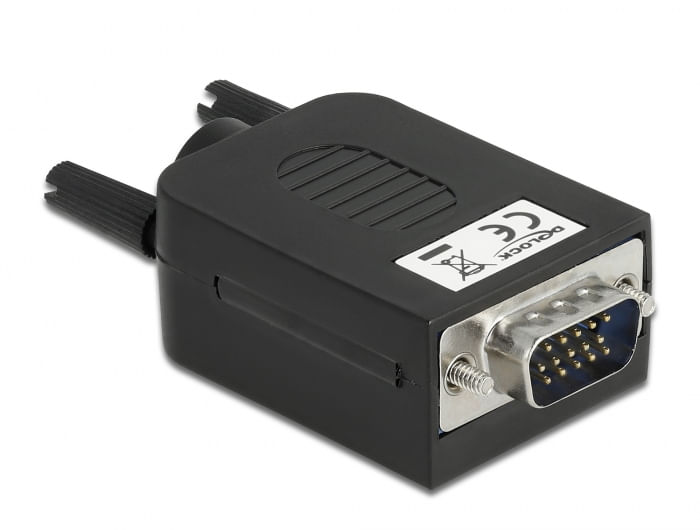 Adattatore-Delock-VGA-15-pin-maschio-a-morsettiera-10-pin-con-alloggiamento