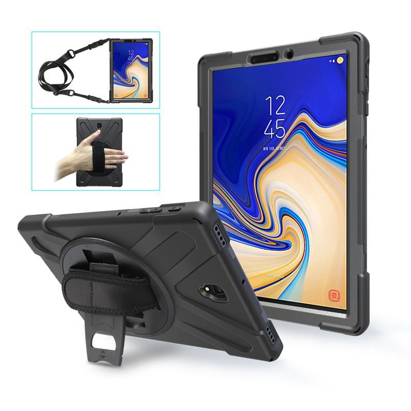 eSTUFF-ES681846-BULK-custodia-per-tablet-267-cm-10.5-Cover-Nero--AUSTIN-Defender-Case-Samsung---Galaxy-Tab-A-10.5-with-h