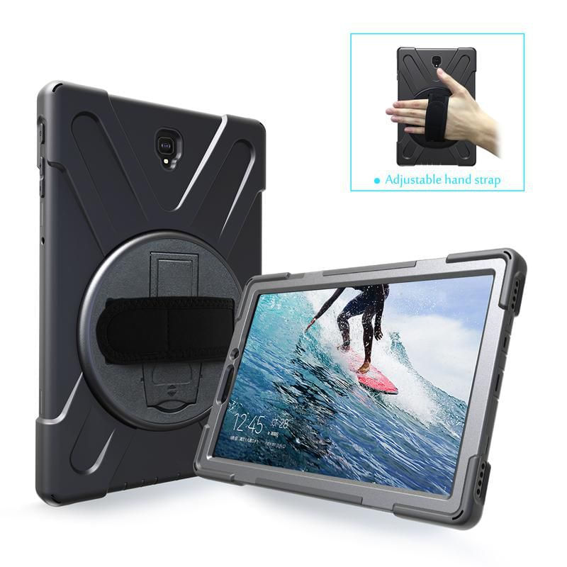 eSTUFF-ES681846-BULK-custodia-per-tablet-267-cm-10.5-Cover-Nero--AUSTIN-Defender-Case-Samsung---Galaxy-Tab-A-10.5-with-h