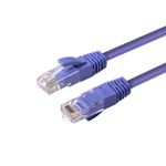 Microconnect MC-UTP6A0025P cavo di rete Viola 025 m Cat6a U/UTP UTP (CAT6A UTP 0.25m Purple LSZH - Warranty 300M)