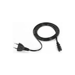 Zebra 50-16000-255R cavo di alimentazione Nero (AC LINE CORD 1.8M UNGROUNDED - CEE7/16.)