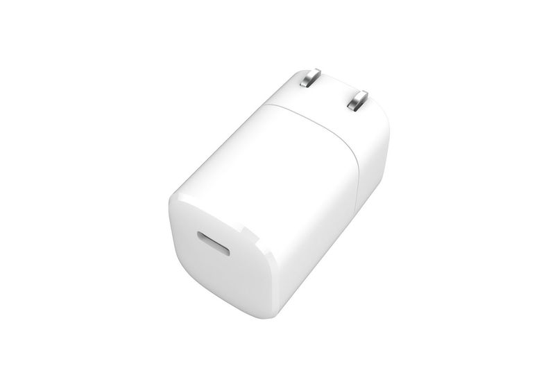 eSTUFF-ES636125-BULK-Caricabatterie-per-dispositivi-mobili-Smartphone-Bianco-AC-Ricarica-rapida-Interno--Home-Charger-US