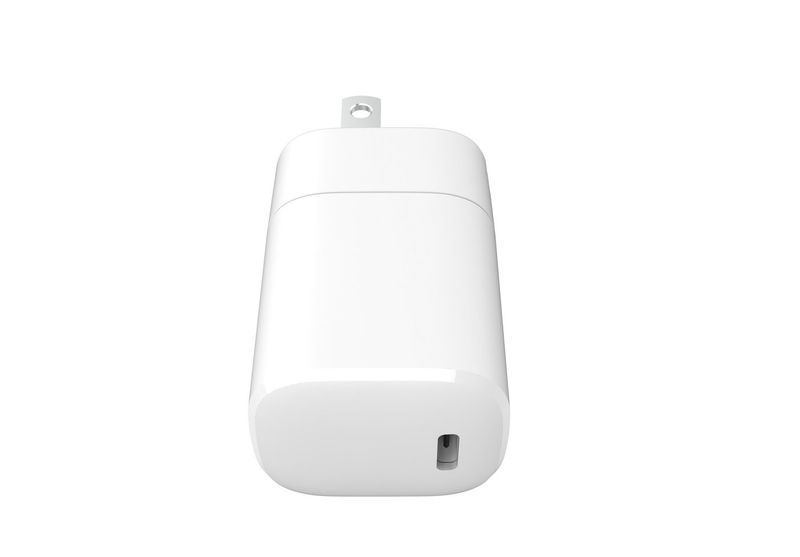 eSTUFF-ES636125-BULK-Caricabatterie-per-dispositivi-mobili-Smartphone-Bianco-AC-Ricarica-rapida-Interno--Home-Charger-US