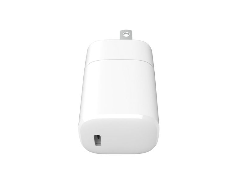 eSTUFF-ES636125-BULK-Caricabatterie-per-dispositivi-mobili-Smartphone-Bianco-AC-Ricarica-rapida-Interno--Home-Charger-US