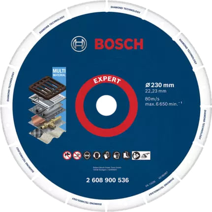 Bosch-2-608-900-536-fornitura-per-utensili-rotanti-per-molatura-levigatura-Ghisa-Metallo-Plastica-Acciaio-inossidabile-A