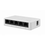 Gembird NSW-G5-01 switch di rete Non gestito Gigabit Ethernet (10/100/1000) Bianco