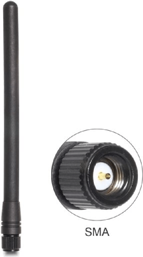 Delock-Antenna-ZigBee-868-MHz-SMA-2-dBi-omnidirezionale-fissa