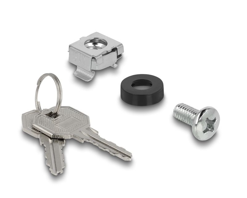 Sblocco-10-Armadio-di-rete-con-porta-in-vetro-4-U-grigio