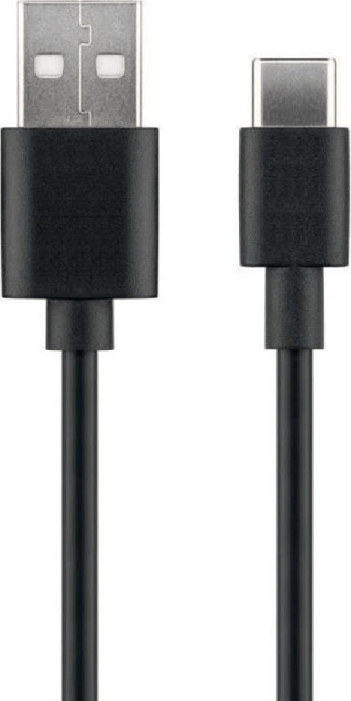 Cavo-USB-2.0-Typo-C-to-USB-A-2.0--1mt---Nero