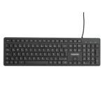 Gearlab eSTUFF GLB211402 tastiera Ufficio USB QWERTZ Tedesco Nero