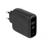 Delock Caricabatterie USB USB Type-C PD 3.0 e USB Type-A con 20 W 12 W