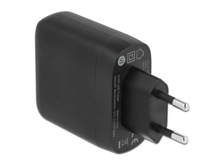 Delock-Caricabatterie-USB-USB-Type-C-PD-3.0-e-USB-Type-A-con-20-W-12-W