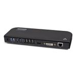 V7 UDDS2 replicatore di porte e docking station per laptop USB 2.0 Nero