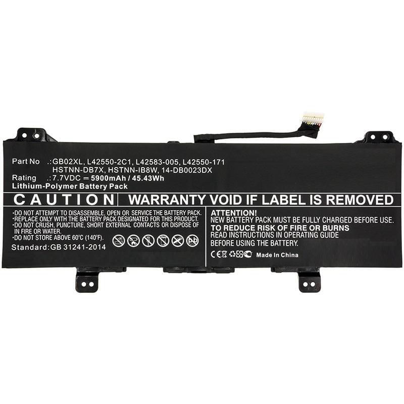 CoreParts-MBXHP-BA0215-ricambio-per-laptop-Batteria--Laptop-Battery-for-HP-45WH---Li-ion-7.7V-5.9Ah-45WH-Li-ion---7.7V-5