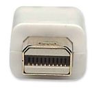 Manhattan-324557-cavo-DisplayPort-1-m-Mini-DisplayPort-Bianco--MINI-DISPLAYPORT-CABLE-1M----4K-60HZ-MALE-MALE-WHITE-POLY