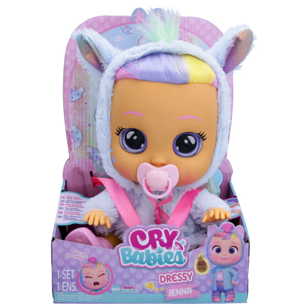 Imc-Toys-Bambola-Cry-Babies-Jenna-Dressy-Fantasy