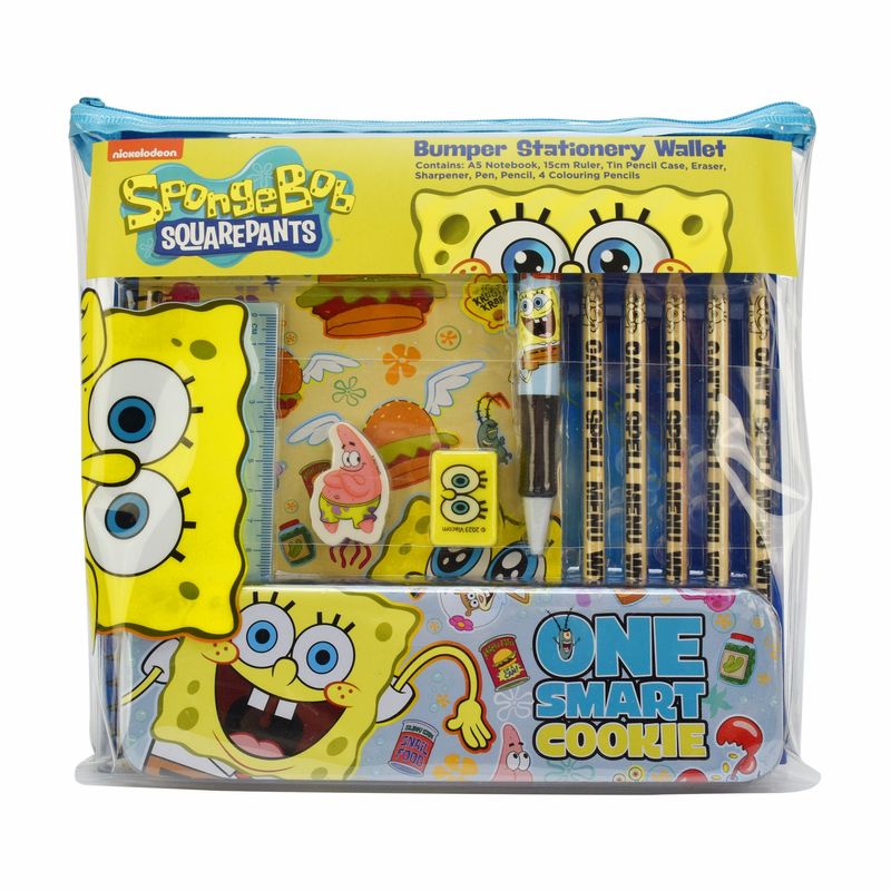 Thumbs-SpongeBob---set-di-cancelleria-11-pezzi