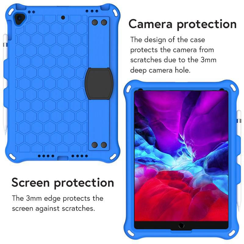 eSTUFF-ES682335-BULK-custodia-per-tablet-267-cm-10.5-Cover-Blu--HONEYCOMB-Protection-Case-for---Apple-iPad-Air-10.5-Pro-