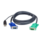 Aten Typ KVM-Kabel  Monitor VGA  Tastatur/Maus USB  Audio N/A