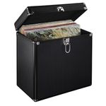 Hama-00181436-custodia-CD-DVD-Custodia-per-dischi-microscanalata-Nero--Hama-50-LP-Case-Up-to-50-LPs-Aluminium-Look-Locka