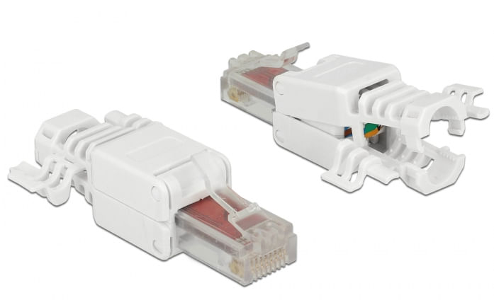 Delock-Spina-RJ45-Cat.6-UTP-senza-attrezzi-2-pezzi